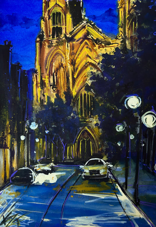 MIDNIGHT CATEDRAL PRINT