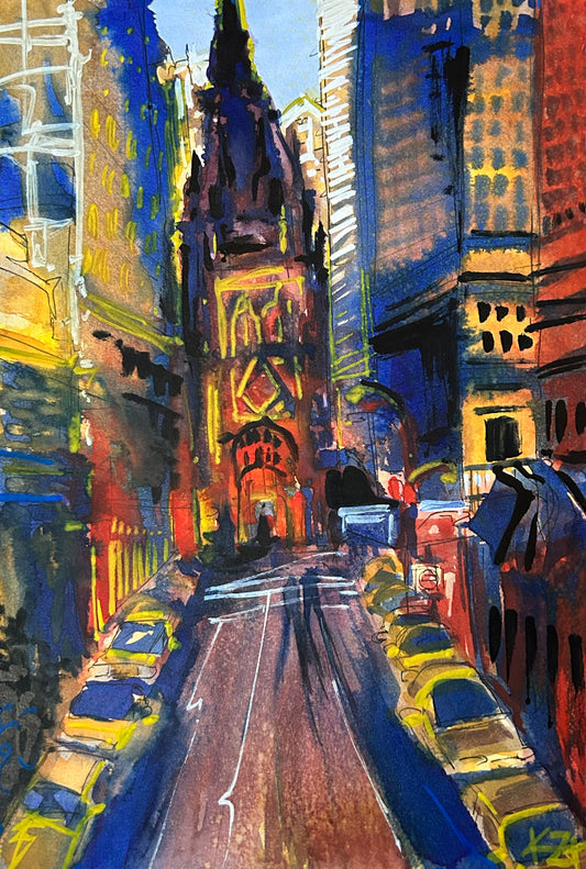 BETWEEN THE NOISE PRINT