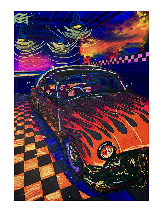 FLAME RIDE PRINT