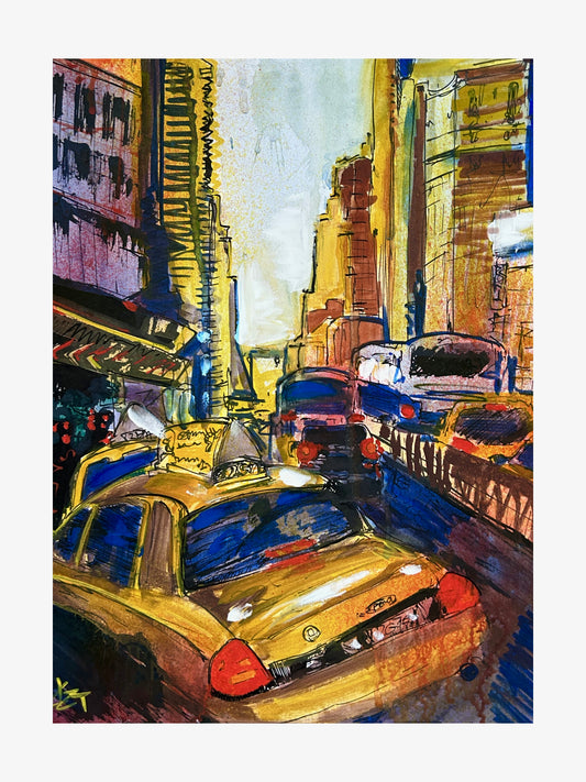 FADING CITY PRINT