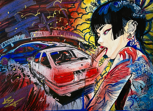 SHIBUYA BURN PRINT