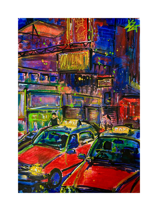 PAINTED STREETS PRINT