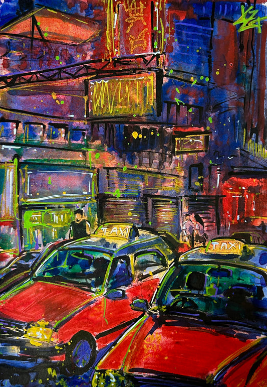 PAINTED STREETS PRINT