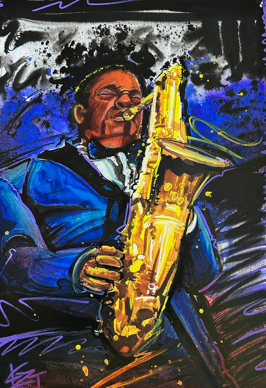 SMOKE&SAX PRINT