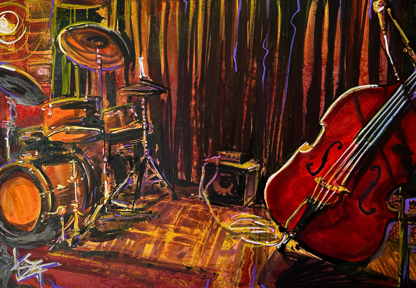 INSTRUMENTS PRINT