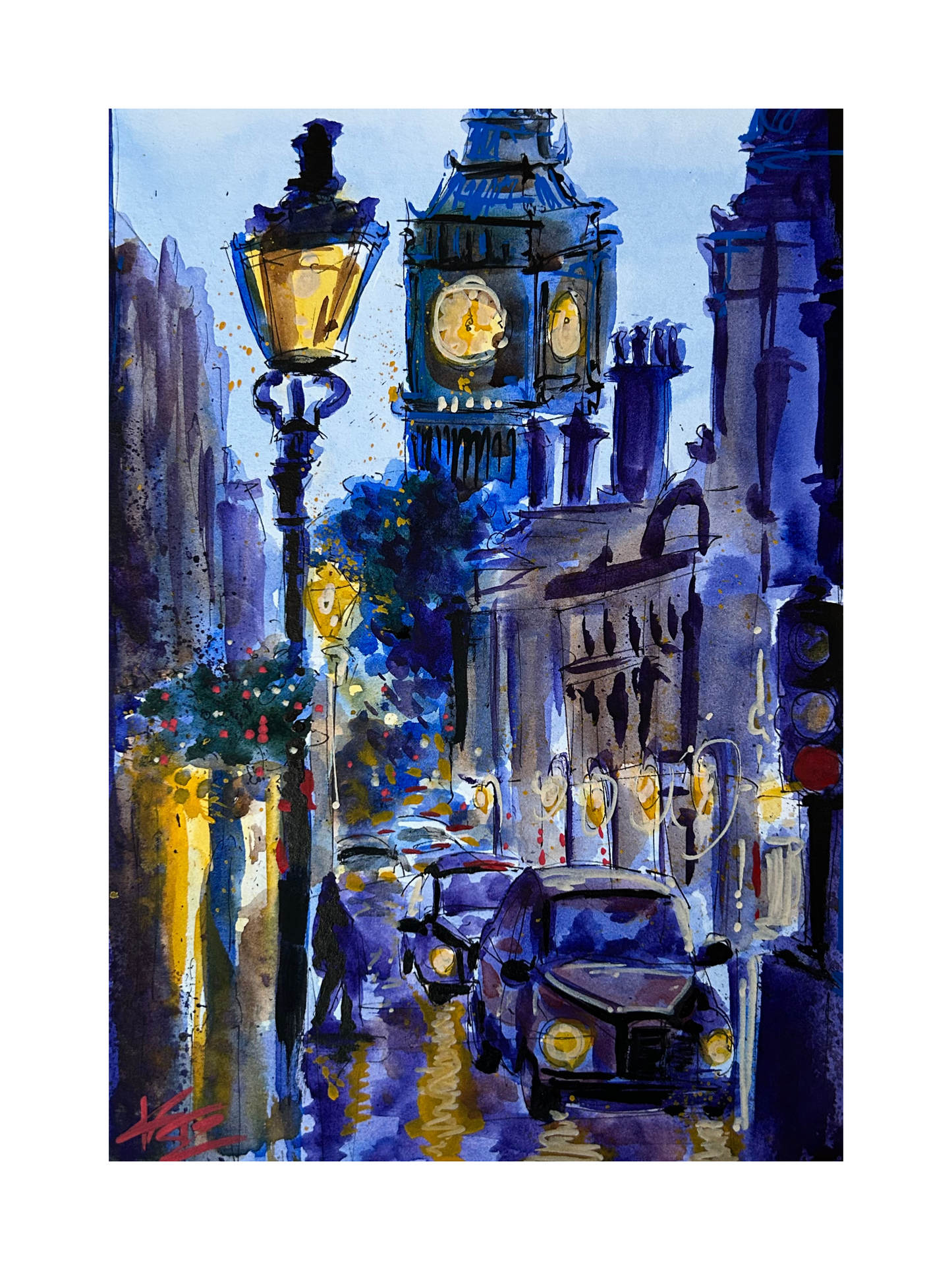 BLUE HOUR PRINT