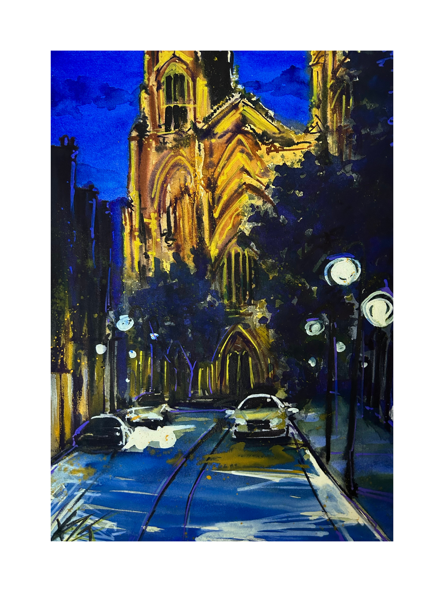 MIDNIGHT CATEDRAL PRINT