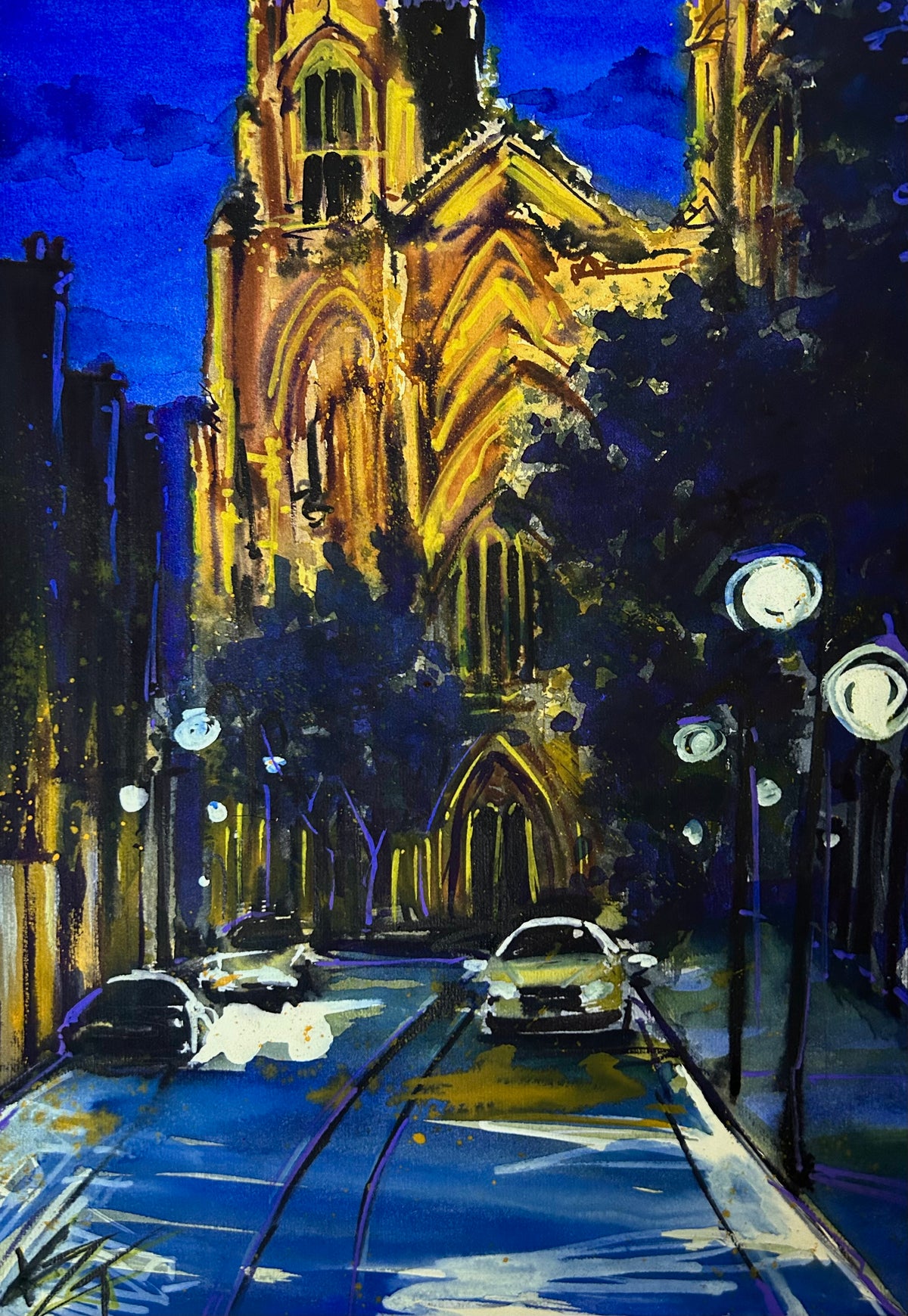 MIDNIGHT CATEDRAL PRINT