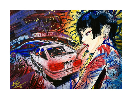 SHIBUYA BURN PRINT