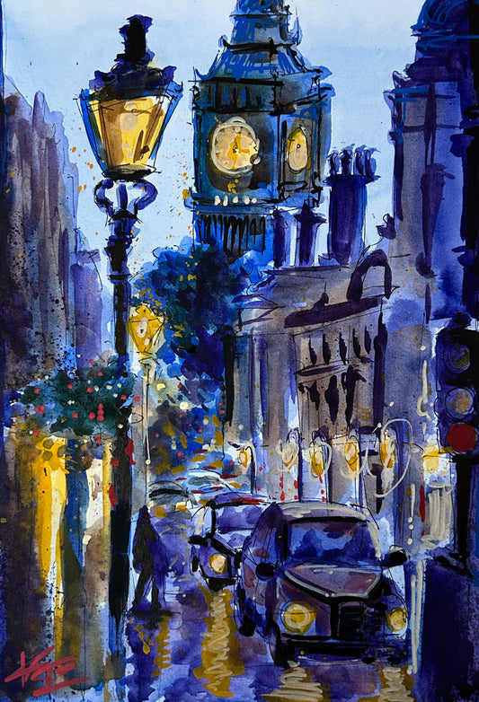BLUE HOUR PRINT
